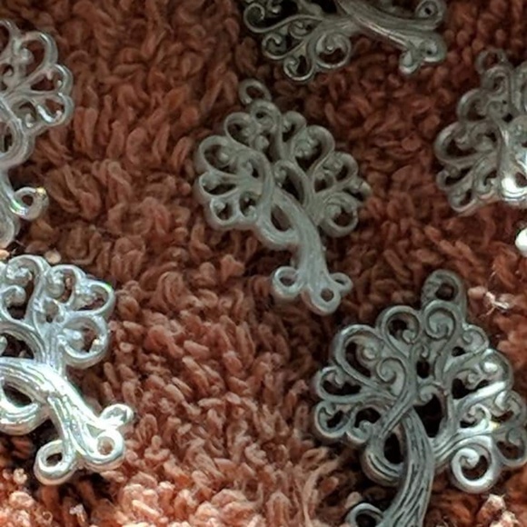 Sterling Tree of Life earrings and pendant set - Picture 2 of 4